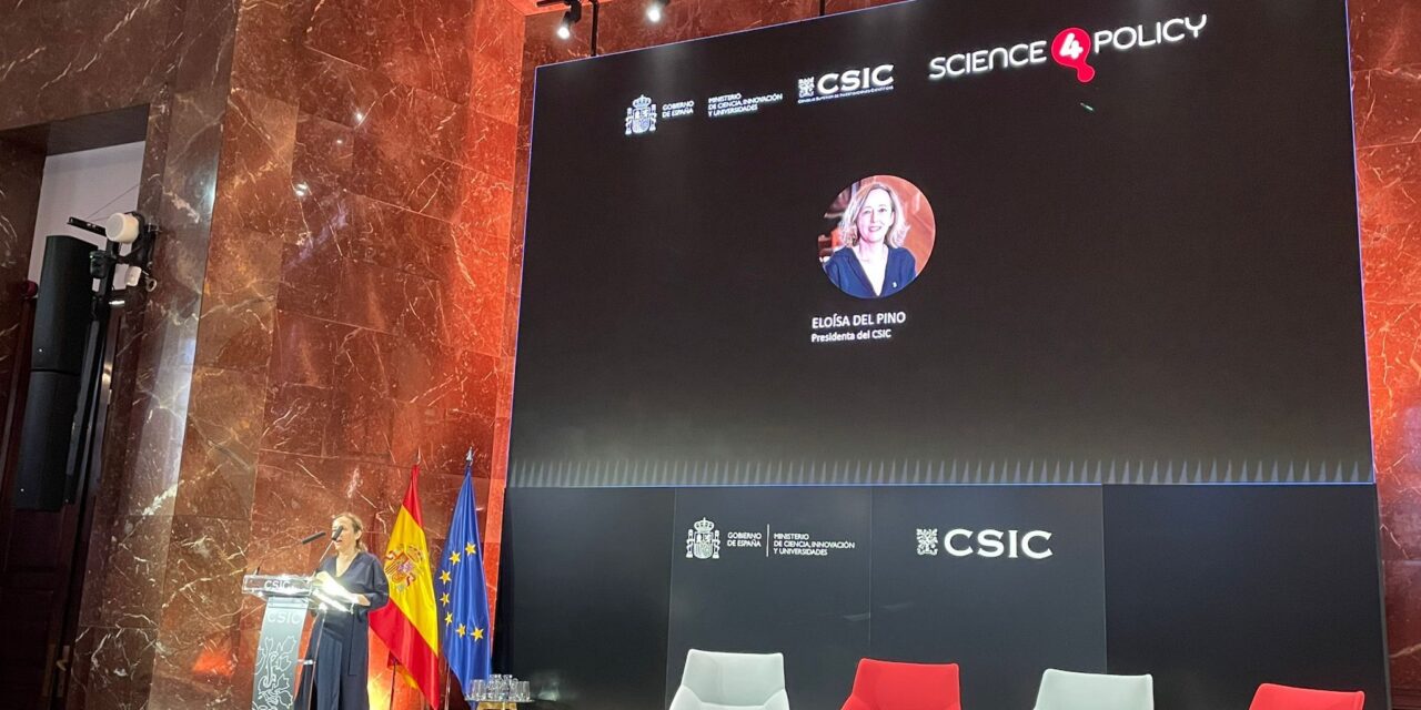 La presidenta del CSIC presenta los informes Sciencie4Policy