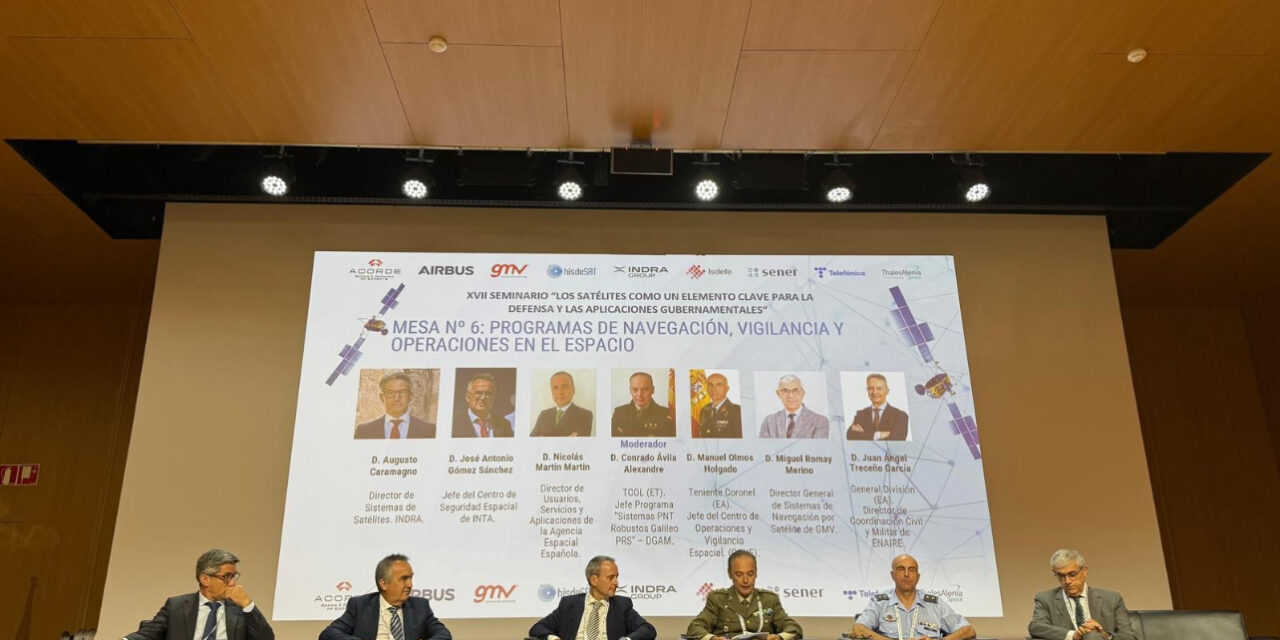 XVII Seminario «Los satélites como un elemento clave para la Defensa y las aplicaciones gubernamentales»