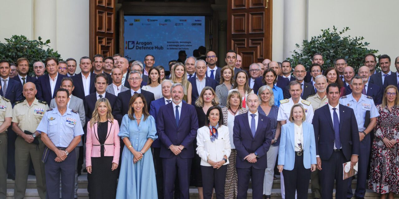Zaragoza acoge la presentación del HUB de Defensa de Aragón