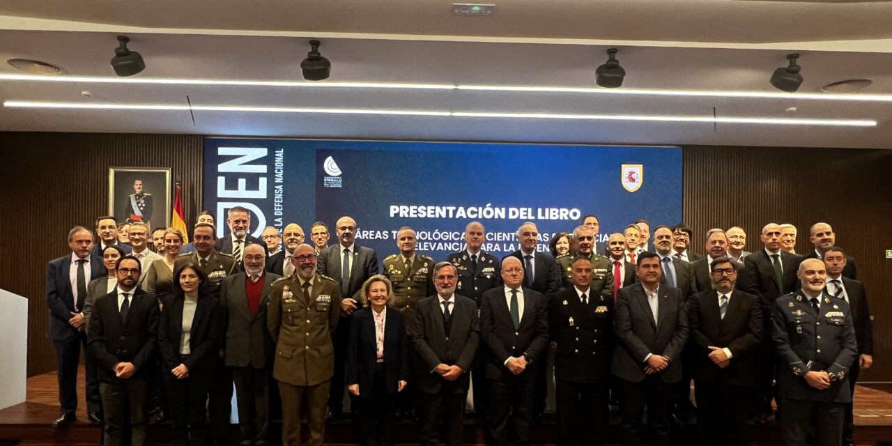 La Secretaria de Estado de Defensa preside la presentación del libro «Áreas Tecnológicas y Científicas de especial relevancia para la Defensa»